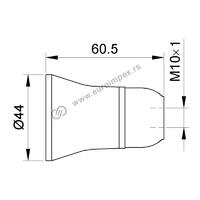 GRLO BAKELITNO E27 4A/250V VISEĆE 108 NOPAL