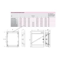 RAZVODNA TABLA 36 OSIGURAČA NAZIDNA N36-C ETI