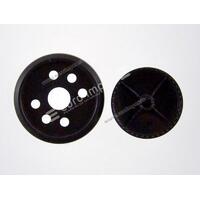 DUGME SA ROZETNOM CRNO 0-1-2-3 PR008