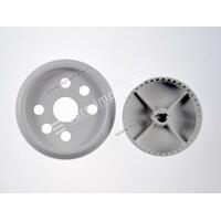 DUGME SA ROZETNOM BELO TERMOSTATA ŠTEDNJAKA 0-300 PR015