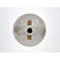 DUGME ŠTEDNJAKA BAKELITNO ZA TERMOSTAT 0-10 DUGI VRAT BELO DP019