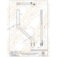 GREJAC ZA BOJLER TERMORAD BT200 280L 2kW Cu fi8,1 USPRAVNI IEGB252