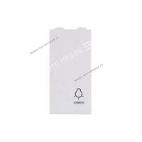 730301.2 Sklopka jednopolna 10AX 250V sa indikatorom za SVETLO 1M Signal BELA Nopal Lux Interio