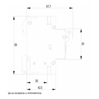 AUTOMATSKI OSIGURAC 1-P 6KA C-63A ETI