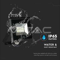 LED REFLEKTOR 10W SLIM SMD CRNI 6500K 850lm VT5942 V-TAC