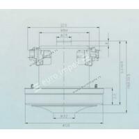 MOTOR ZA USISIVAC 1200W fi=120mm, h=113,5mm CG13 HWX-TB-1
