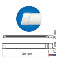 LED STRELA 36W 6400K 120cm LUCNA TETRA-36 052-003-0120