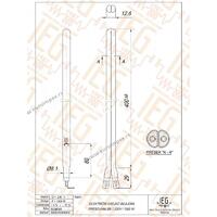 GREJAC BOJLERA SUVI 1000W PRESOVANI Y OBLIK GORENJE,LEOV FI8,1 230V l=400mm IEGB058