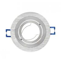 BH03-00163 ROZETNA OKRUGLA INOX MAT HROM SILVER aluminijum SPOTTI-S Braytron