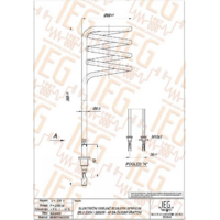 GREJAC BOJLERA 2000W fi6,5 Cu/Ni SPIRALNI SA DUGIM VRATOM IEGB409
