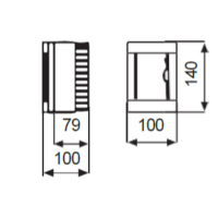 EP-1-2N RAZVODNA TABLA 1-2 OSIGURACA NAZIDNA EP220170 Eraplast