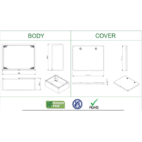 RAZVODNI ORMAN 400x500x180mm IP65 ABS EP320120 Eraplast