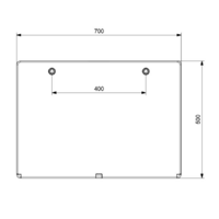 RAZVODNI ORMAN 500x700x250mm IP65 ABS EP320130 Eraplast