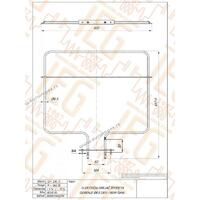 GREJAC ZA EL. ŠTEDNJAK 950W ALFA IEGS133 S064.0