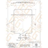 GREJAC ZA EL. ŠTEDNJAK 1100W P Gorenje IEGS008 S073.5