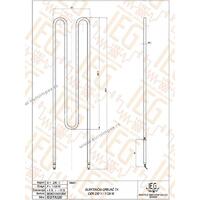 GREJAC TAP CER 1125W/1250W L=530mm (ZA TA PEA CER 2,5kW) IEGTA020  T032.1