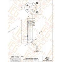 GREJAC ZA MALI BOJLER MAGNOHROM 10L 2kW NISKA MONTAŽA IEGB106