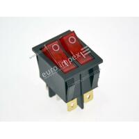 PREKIDAC DUPLI ZA KVARCNU PEC dvostruki sa tinjalicom 0-1