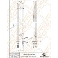 GREJAC ZA IZMENJIVAC BOJLERA 2kW fi8,1 Cu IEGB044