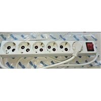 PRODUŽNI KABL 6 MESTA 2m SA PREKIDACEM PP/J 3x1,5mm2 602 ELKA