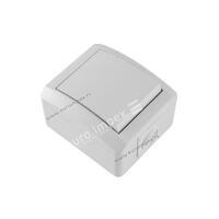 Jednopolna sklopka 10AX/250V, bela  12.01.021 SET Q OG METALKA