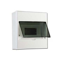 Razvodna tabla 8 za ugradnju NA ZID MAT-8, za 8 modula, transparentna vrata 05.68.81 Metalka