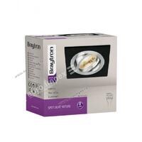 BH03-00111 ROZETNA KVADRATNA CRNA aluminijum SPOTTI-S Braytron