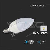 LED SIJALICA 5,5W E14 6400K 470lm SVECA VT173 V-TAC
