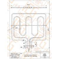GREJAC ZA EL. ŠTEDNJAK 950/2000W SIRI Gorenje IEGS072 20206300.0