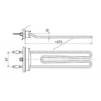 GREJAC ZA VES MASINU 2800W Gorenje L=27.5cm IEGVM005 P021.1