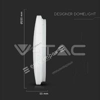 LED PLAFONJERA 12W OKRUGLA 3U1 3 boje svetla ZVEZDANO NEBO 720lm IP20 PVC VT7602 V-TAC