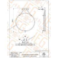 GREJAC ZA EL. ŠTEDNJAK 2500W GORENJE kružni za ventilatorsku pecnicu DUŽI VRAT IEGS049 20209900.5