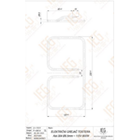 GREJAC TOSTERA 115V/800W fi6,5mm Aisi 304 IEGTO001