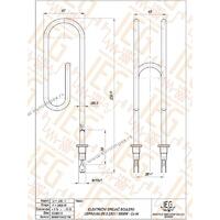GREJAC ZA BOJLER USPRAVNI 3KW FI6,5 Zn IEGB213