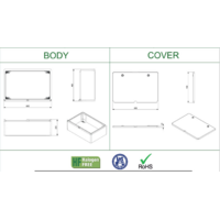 RAZVODNI ORMAN 400x600x200mm IP65 ABS EP320125 Eraplast