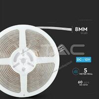 LED TRAKA SMD3528 60LED 12V PRIRODNO BELA 4000K IP65 VODOOTPORNA VT2043 V-TAC